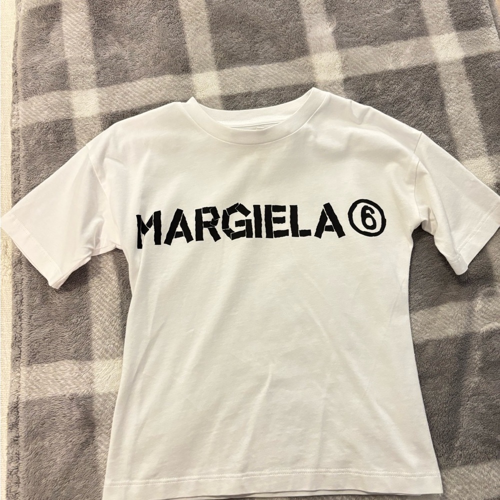 Maison Martin Margiela Kids Graphic White Tee